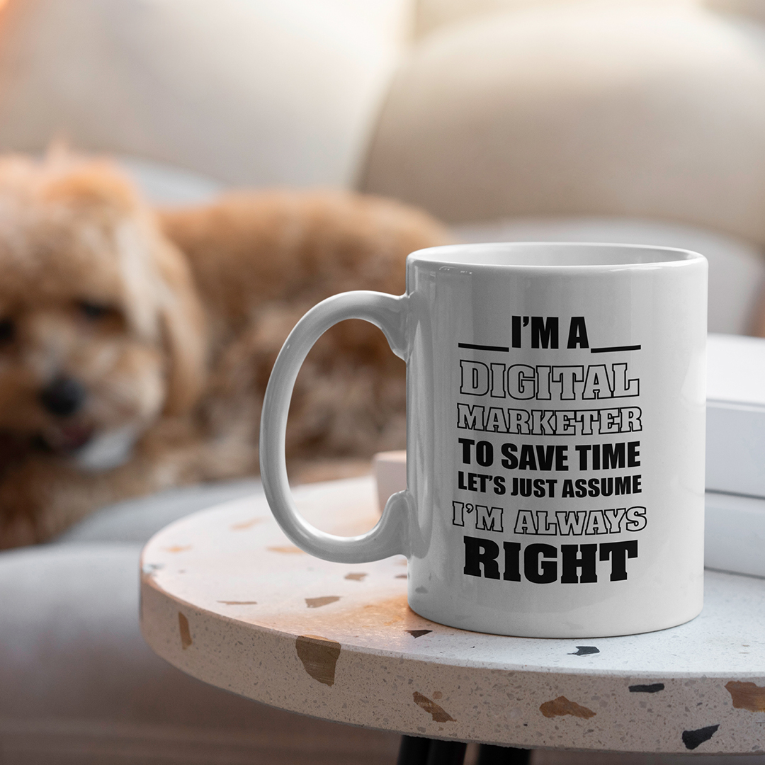 digital marketer coffee mug