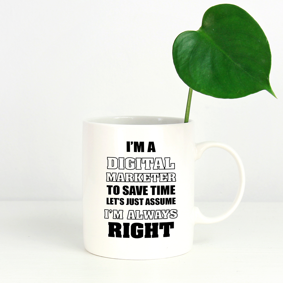 digital marketer coffee mug