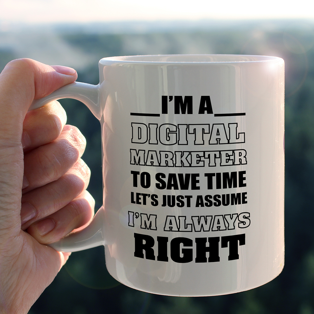 digital marketer coffee mug