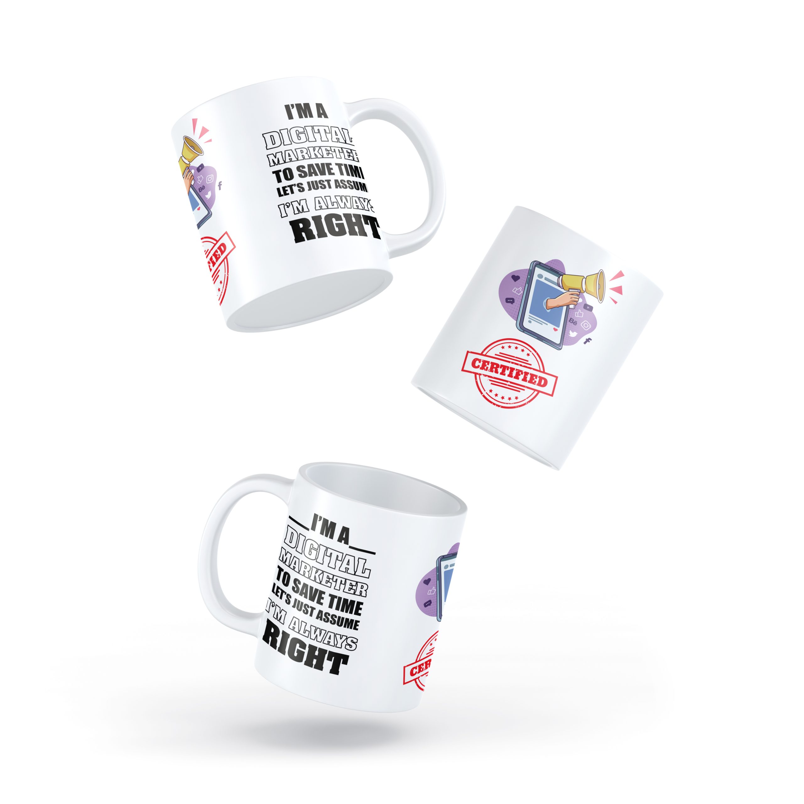 digital marketer coffee mug