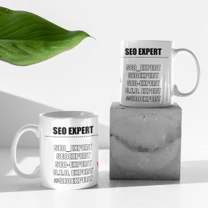Aai Shappat - Printed Coffee Mug for A SEO Expert, Coffee Mug for Gift, 320ml