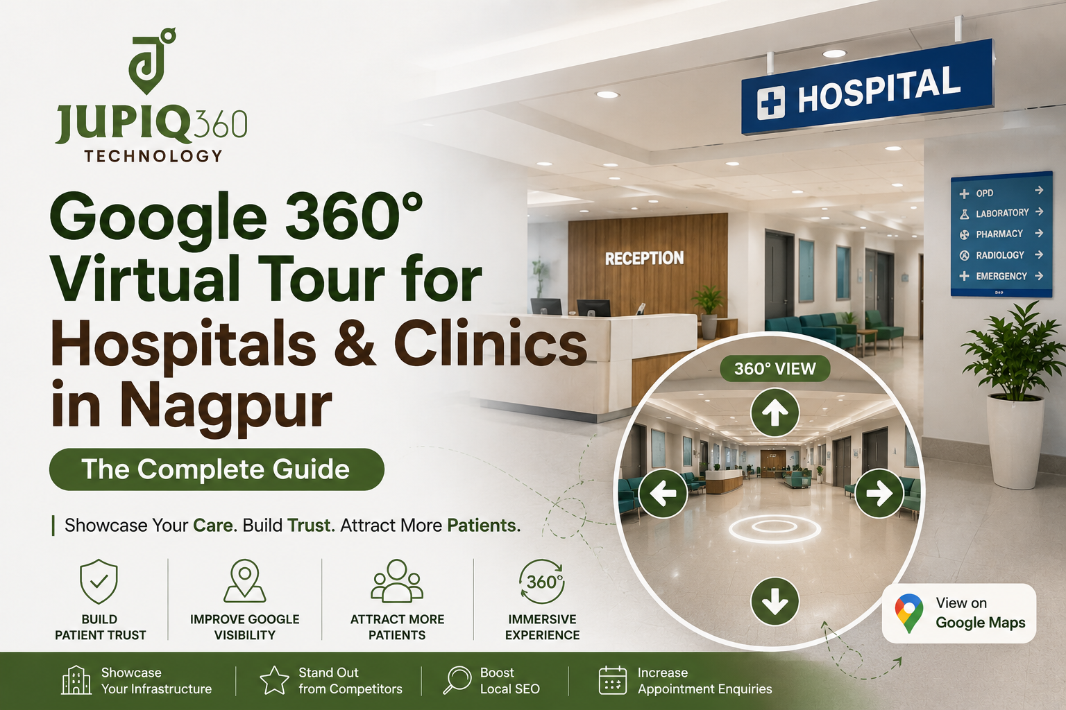 Google 360° Virtual Tour for Hospitals & Clinics in Nagpur